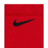 NIKE ELITE CREW BASKETBALL SOCKS SX7622-657 Κόκκινο Εικόνα 3