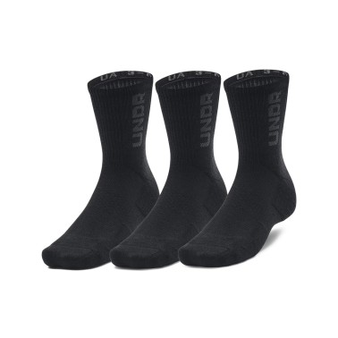 Κάλτσες Μαύρες - Under Armour 3-Maker 3-Pack Mid-Crew
