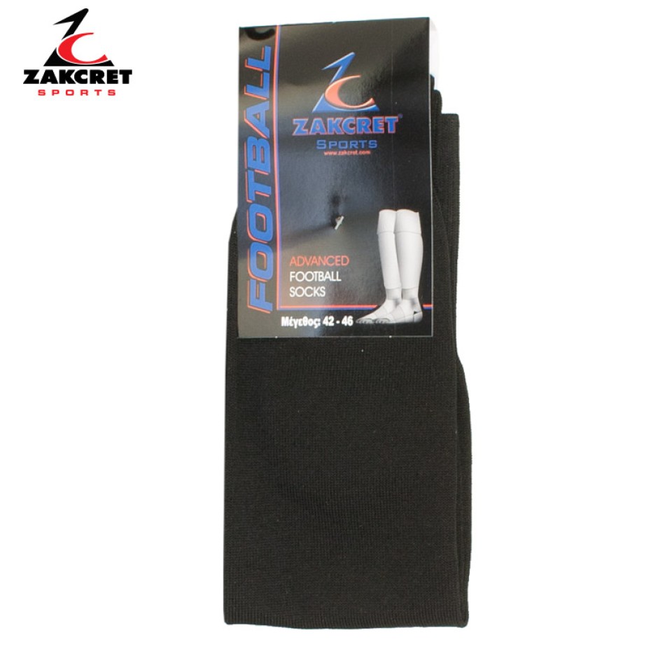 ΚΑΛΤΣΕΣ ZAKCRET SOCCER  418304 Μαύρο
