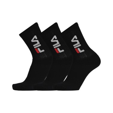 FILA UNIQUE URBAN SOCKS F9599-200 Μαύρο