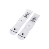 BEE UNUSUAL MT INK S.E. POWER GAME UNISEX SOCKS AS-9963-WHITE White Image 0