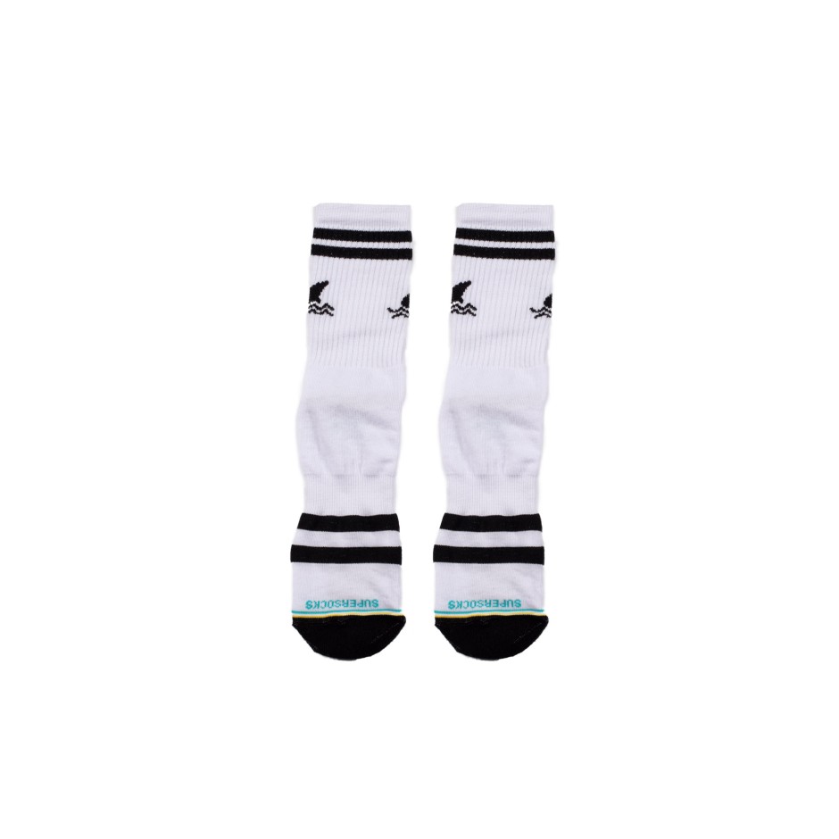 BEE UNUSUAL SHARK SOCKS AS-19416-WHT Λευκό