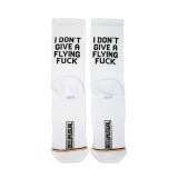 Κάλτσες BEE UNUSUAL "I DON'T GIVE A FLYING F*CK" SOCKS Λευκό AS-225013-WHITE  Εικόνα 0