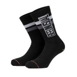 BEE UNUSUAL ORIGINAL SOLID CREW SOCKS 2 PACK Μαύρο  Εικόνα 1