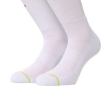 BEE UNUSUAL NO FCKS GIVEN SOCKS AS-240104-WHITE White Image 1