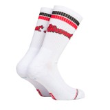BEE UNUSUAL RETRO LOGO COMBED SOCKS  AS-250841-WHITE White Image 0