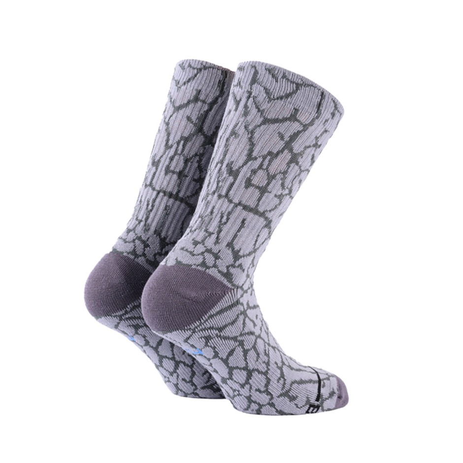 Κάλτσες Γκρι - Bee Unusual 'Elephant Print Limited Edition'