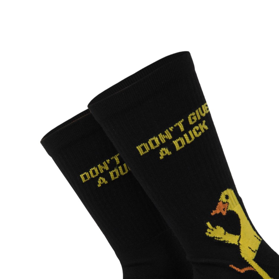 Κάλτσες Μαύρες - Bee Unusual 'Don’t Give A Duck' Premium