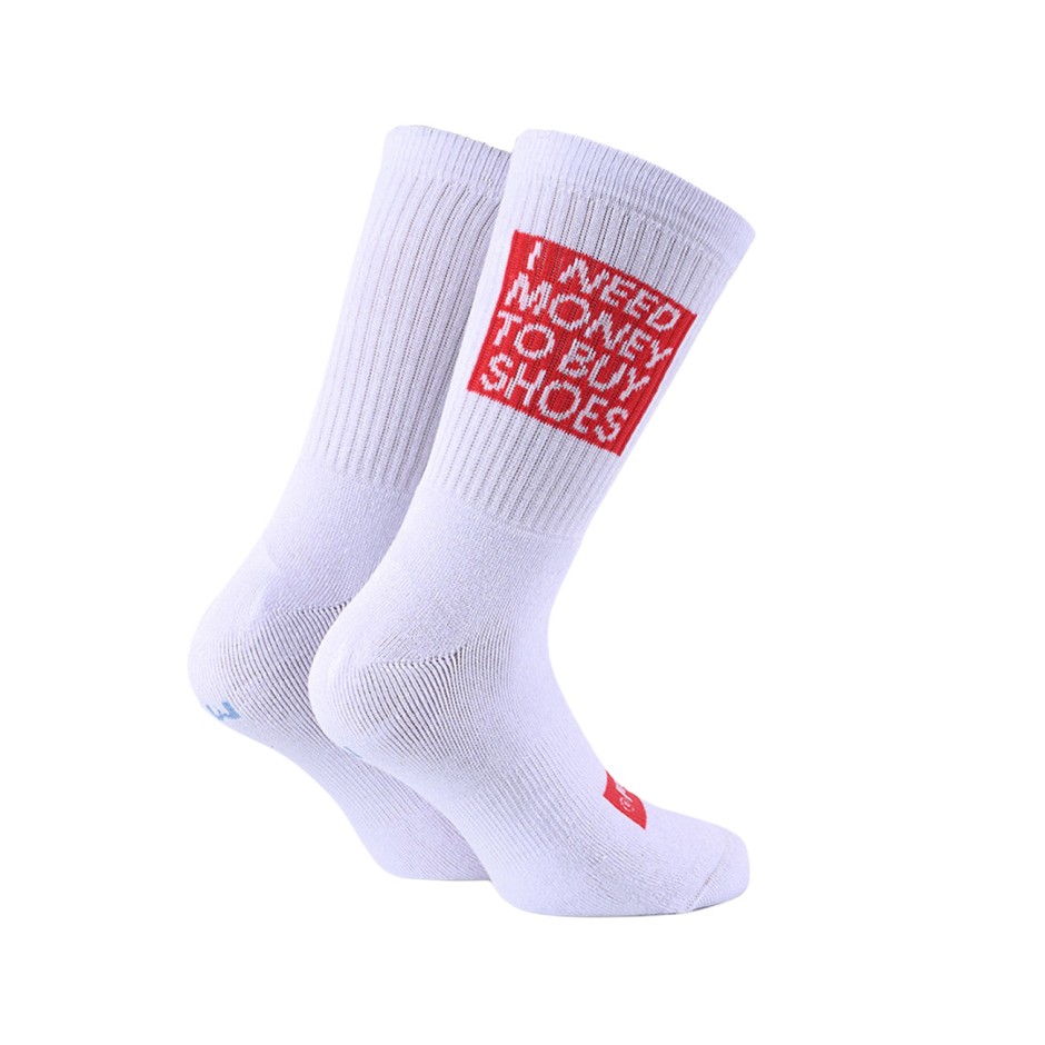 Socks White - Bee Unusual OG 'I Need Money'