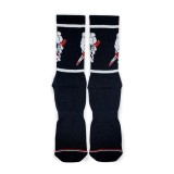 BEE UNUSUAL STREET SUGAR 'DOUBLE CROSSER' SOCKS Μαύρο Εικόνα 