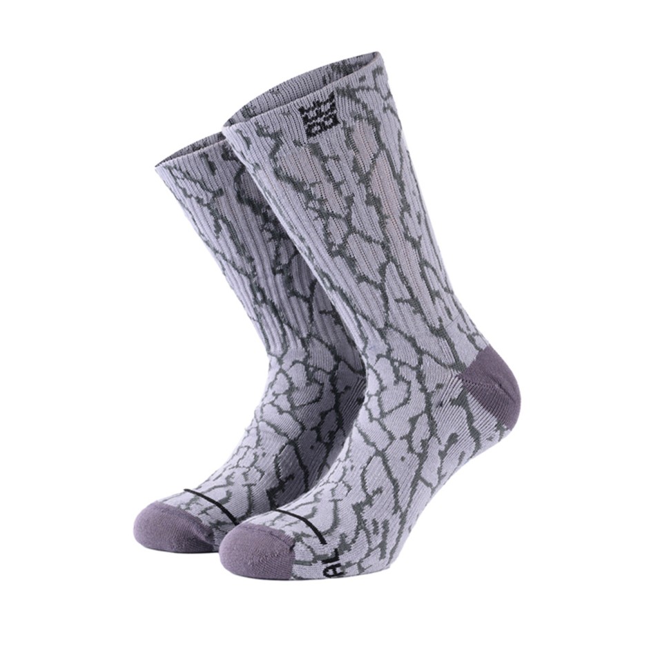 Κάλτσες Γκρι - Bee Unusual 'Elephant Print Limited Edition'