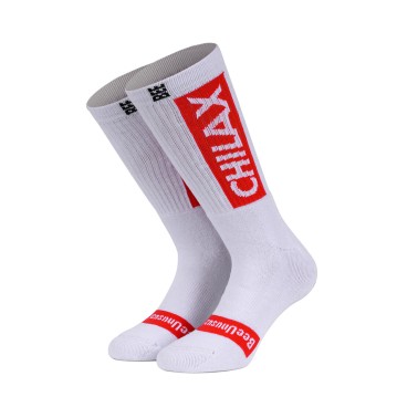 Socks White - Bee Unusual 'CHILAX FT' Premium