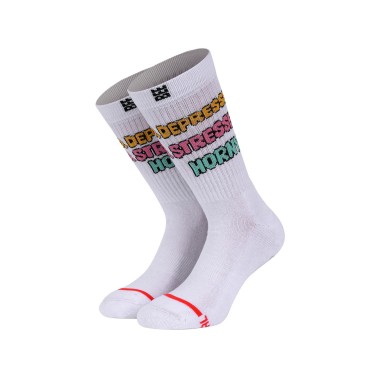 Socks White - Bee Unusual 'Current Situation'
