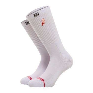 BEE UNUSUAL BEE UNUSUAL ICE CREAM PREMIUM SOCKS AS-252900-WHITE White