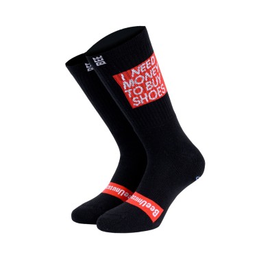 Socks Black - Bee Unusual OG 'I Need Money'