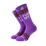 Κάλτσες Μωβ - Bee Unusual 'Fck Off Limited Edition' Εικόνα 