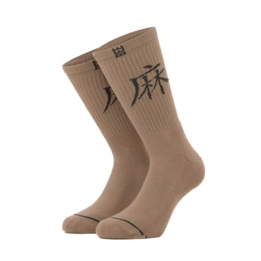 BEE UNUSUAL MARIJUANA MOCHA SOCKS AS-245005-MOCHA Beige