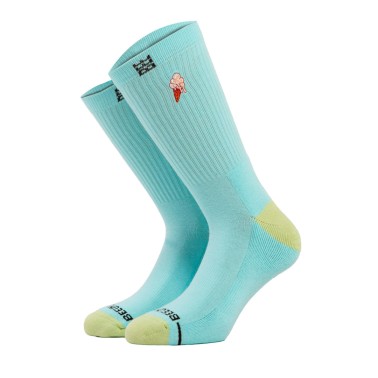 BEE UNUSUAL BEE UNUSUAL ICE CREAM PREMIUM SPRING SOCKS AS-252901-BLUE Siel