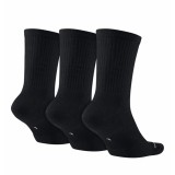 JORDAN EVERYDAY MAX UNISEX CREW SOCKS (3 PACK) SX5545-013 Μαύρο