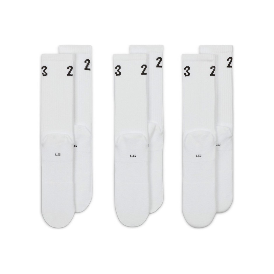 JORDAN ESSENTIAL CREW 3PR DA5718-100 White