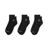 Κάλτσες Μαύρες - Jordan Everyday 3 Pairs Εικόνα 1