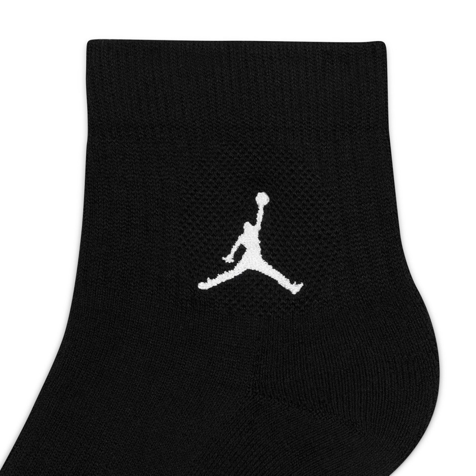 Κάλτσες Μαύρες - Jordan Everyday 3 Pairs