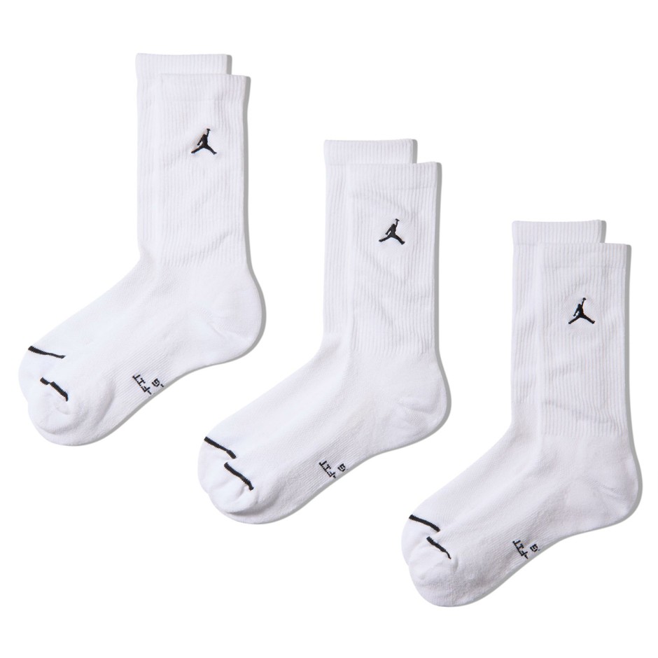 Socks White - Jordan Everyday 3 Pairs 