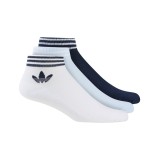 adidas Originals TREFOIL ANKLE SOCKS 3 PAIRS GD3569 Colorful Image 0