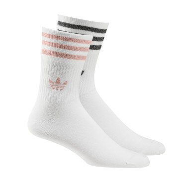 adidas Originals MID-CUT GLITTER CREW SOCKS GN3070 White