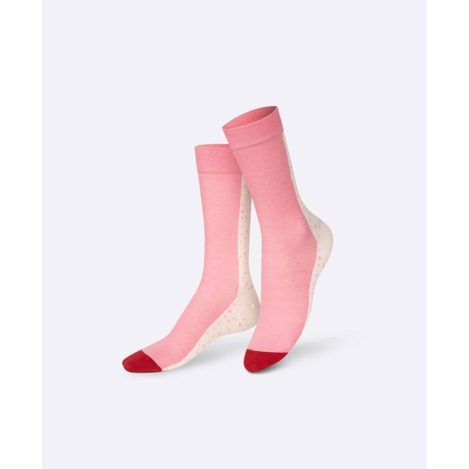 EAT MY SOCKS STRAWBERRY CUPCAKE EMSNCRCUST Pink