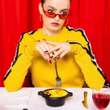 EAT MY SOCKS SPANISH PAELLA EMSNCRSPPA Colorful Image 2