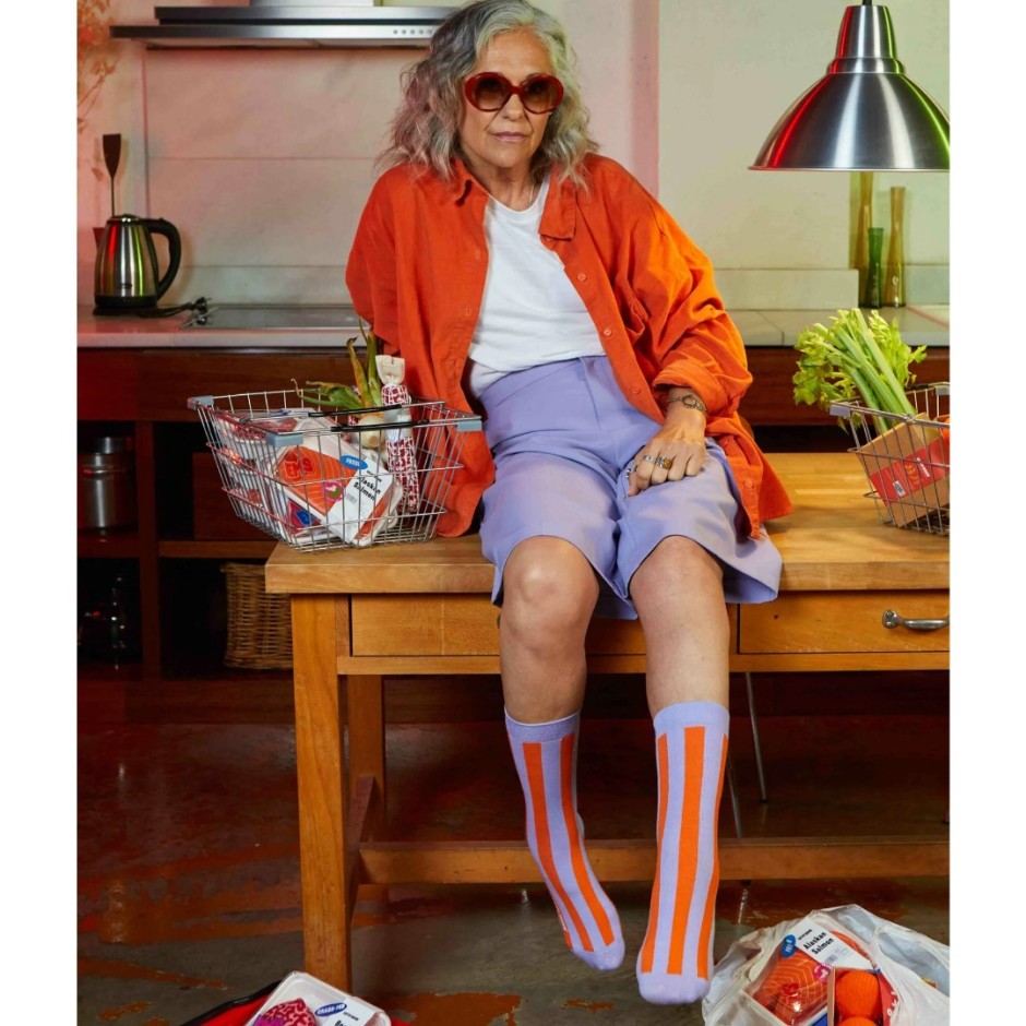 EAT MY SOCKS ALASKAN SALMON 2 EMSNOCASA2 Colorful