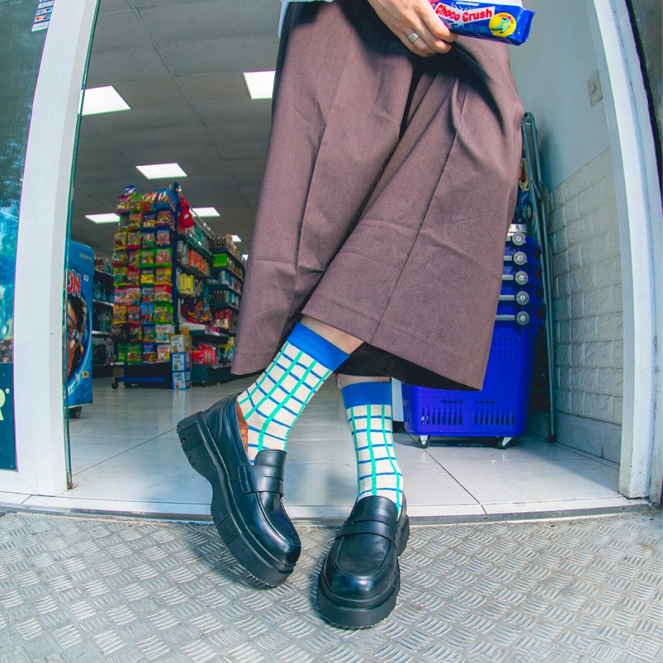 Unisex Κάλτσες Πολύχρωμες - Eat My Socks Choco Crush