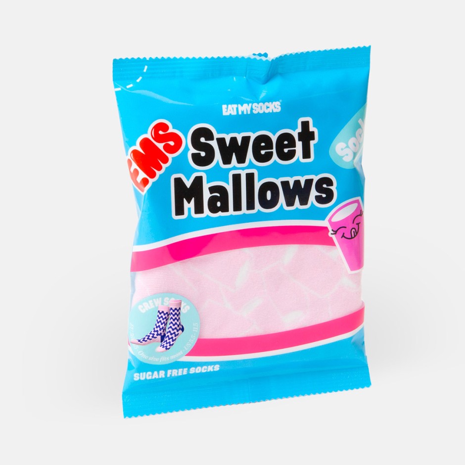 Κάλτσες Πολύχρωμες - Eat My Socks Sweet Mallows