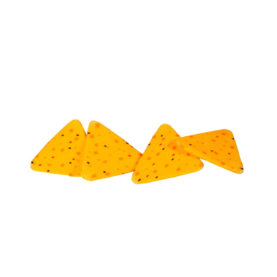 EAT MY SOCKS CRUNCHY NACHOS EMSNOCNAOR Orange
