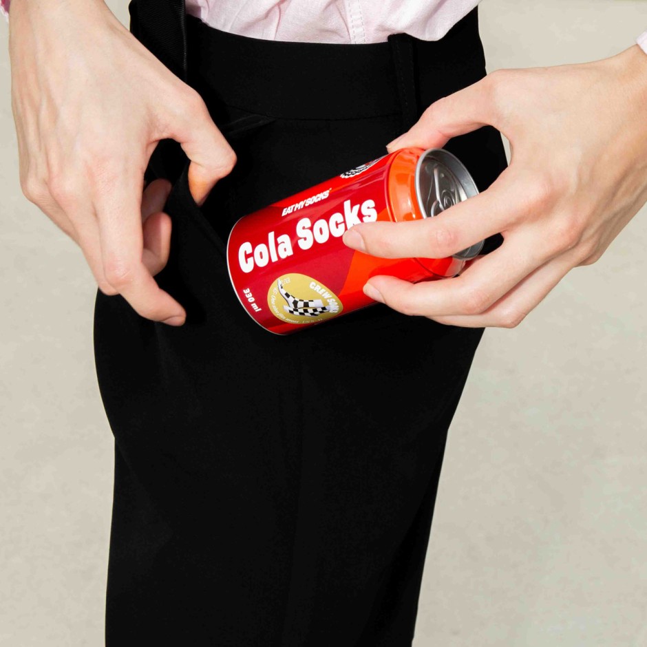 Κάλτσες Κόκκινες - Eat My Socks Cola