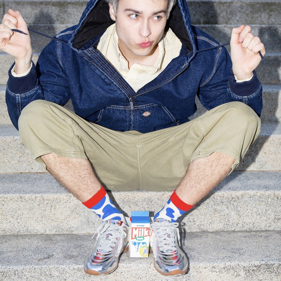 Socks White - Eat My Socks Milk