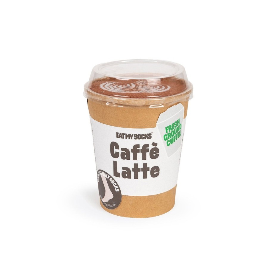EAT MY SOCKS CAFFE LATTE EMSNOCSLACA Brown