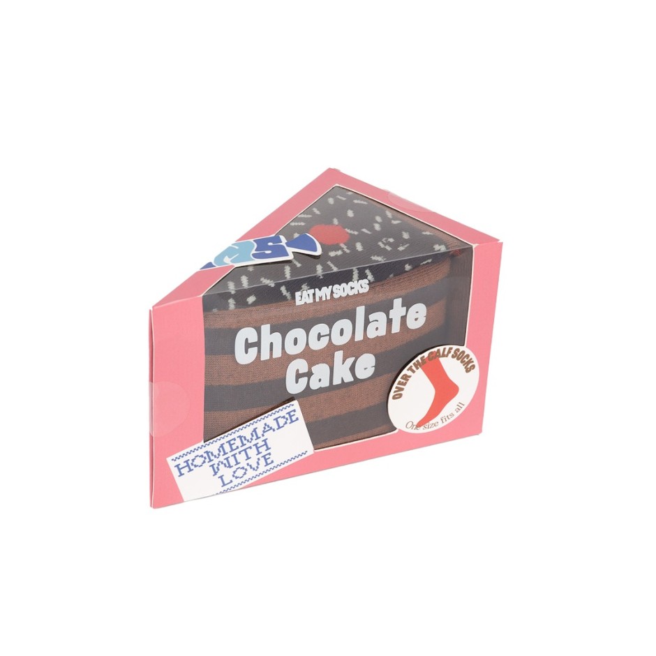 EAT MY SOCKS CHOCOLATE CAKE EMSNOCACH Brown