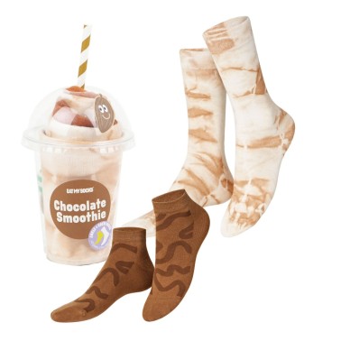 EAT MY SOCKS CHOCOLATE SMOOTHIE 2 EMSNCASMC2 Colorful 