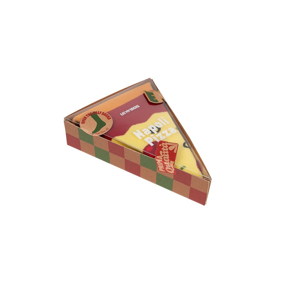 EAT MY SOCKS NAPOLI PIZZA EMSNOCPINA Πολύχρωμο
