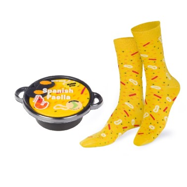 EAT MY SOCKS SPANISH PAELLA EMSNCRSPPA Colorful