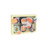 EAT MY SOCKS SUSHI BOX 3 PAIRS EMSNOCSUX3 Colorful Image 