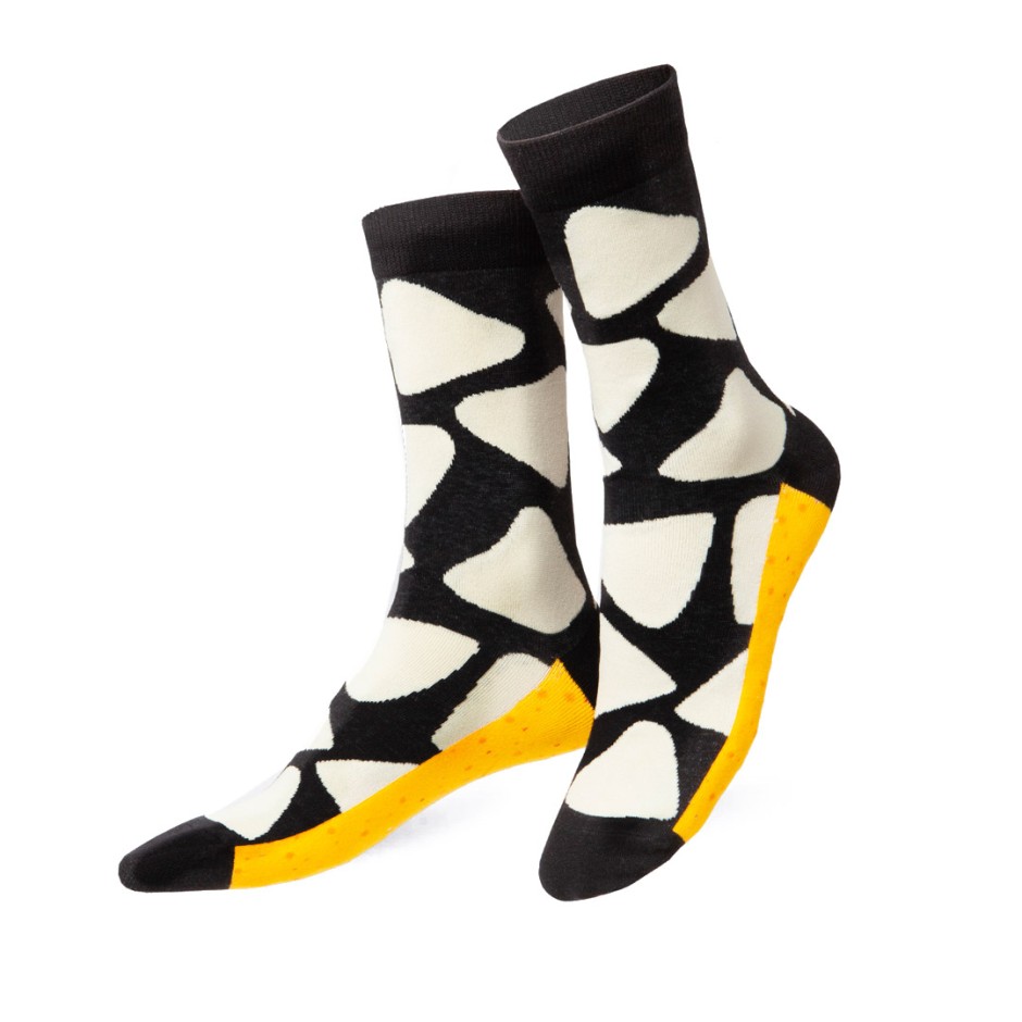 EAT MY SOCKS CRUNCHY NACHOS BBQ EMSNOCNABK Colorful