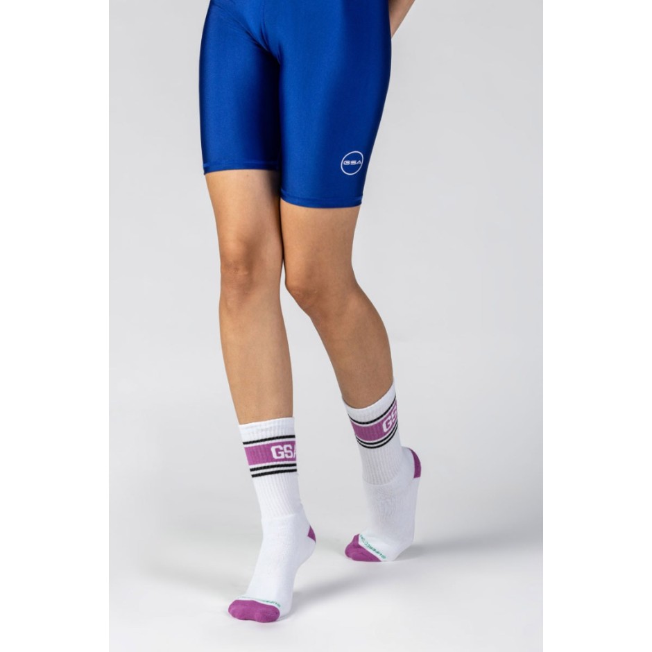 GSA SUPERLOGO STRIPES CREW SOCKS / 3 PACK 81-1901-ASSORTED 54 Λευκό