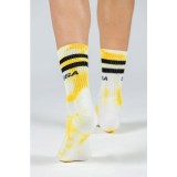 GSA UNISEX DYE TIE SOCKS 81-1904 one size-21 YELLOW Yellow Image 0