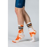 GSA UNISEX DYE TIE SOCKS 81-1904 one size-15 ORANGE Orange Image 4
