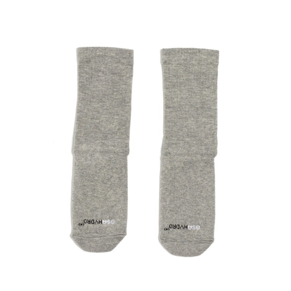 GSA SUPERLOGO CREW SOCKS 81-1900-ΓΚΡΙ-ΜΑΥΡΟ Grey