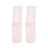 GSA SUPERLOGO CREW SOCKS 81-1900-ΡΟΖ-ΛΕΥΚΟ Pink Image 1