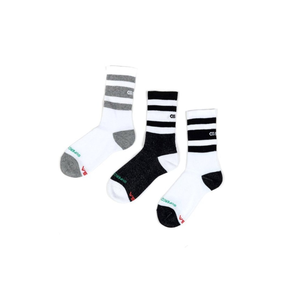 GSA CREW FULLY CUSHIONED 3 PACK 81-1902-ASSORTED 51 Πολύχρωμο